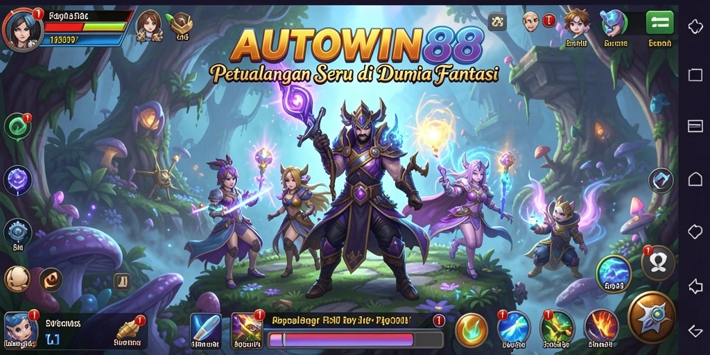 Tampilan gameplay AUTOWIN88 yang menegangkan dan penuh aksi.