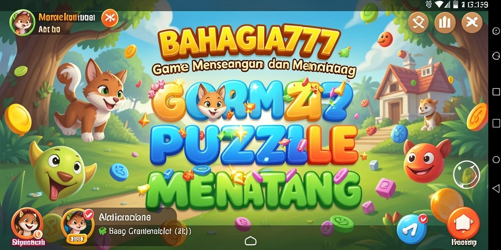 Tampilan gameplay BAHAGIA777 yang seru dan penuh tantangan.
