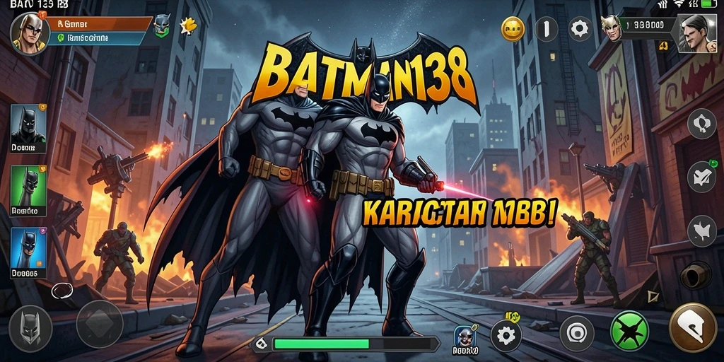 Screenshot gameplay BATMAN138 yang menunjukkan aksi seru dan karakter menarik.