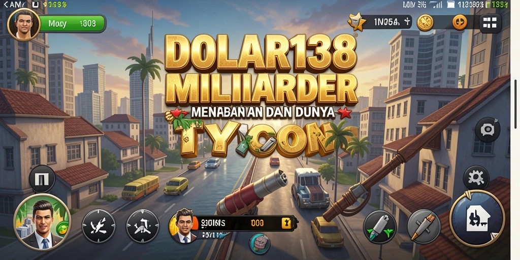 Screenshot DOLAR138 menampilkan pemain yang mengelola bisnis dengan sukses.