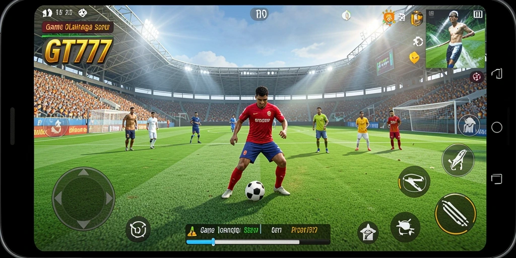 Tampilan gameplay GT777 yang menarik dan seru dalam dunia olahraga.