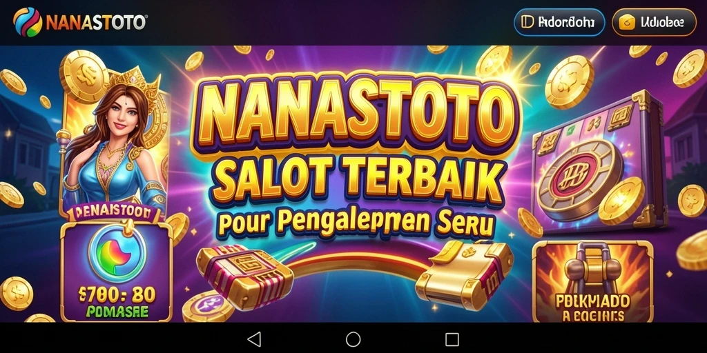 Tampilan gameplay NANASTOTO dengan grafis yang menawan dan fitur menarik.
