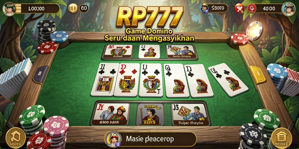 Tampilan gameplay menarik dari RP777 yang mengasyikkan.
