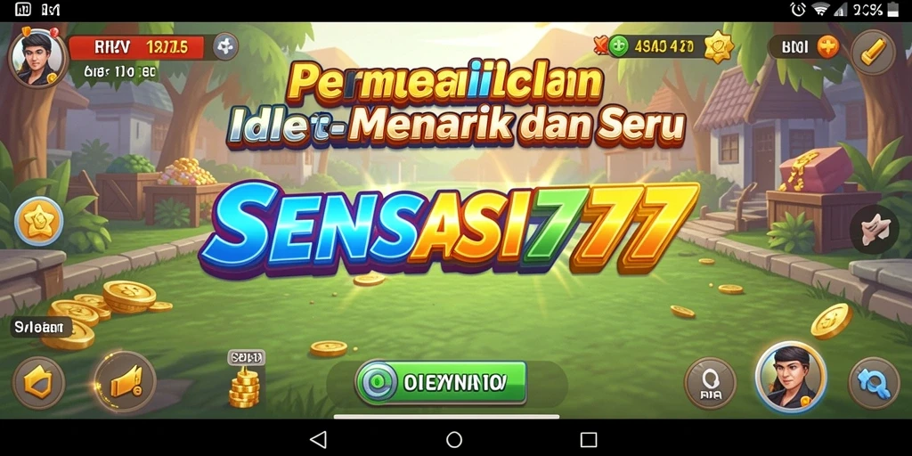 Tampilan utama gameplay SENSASI777 yang seru dan adiktif.