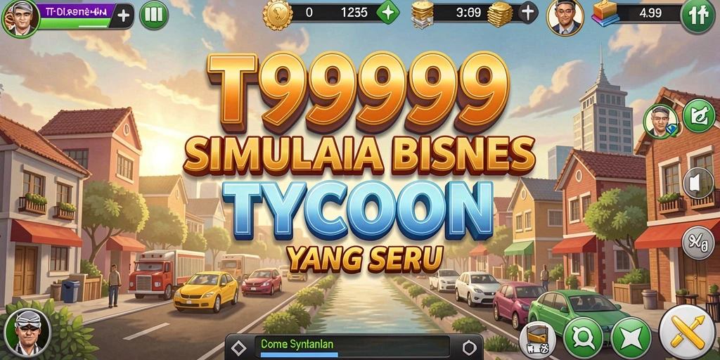Tampilan gameplay T9999 yang menegangkan dan penuh strategi.