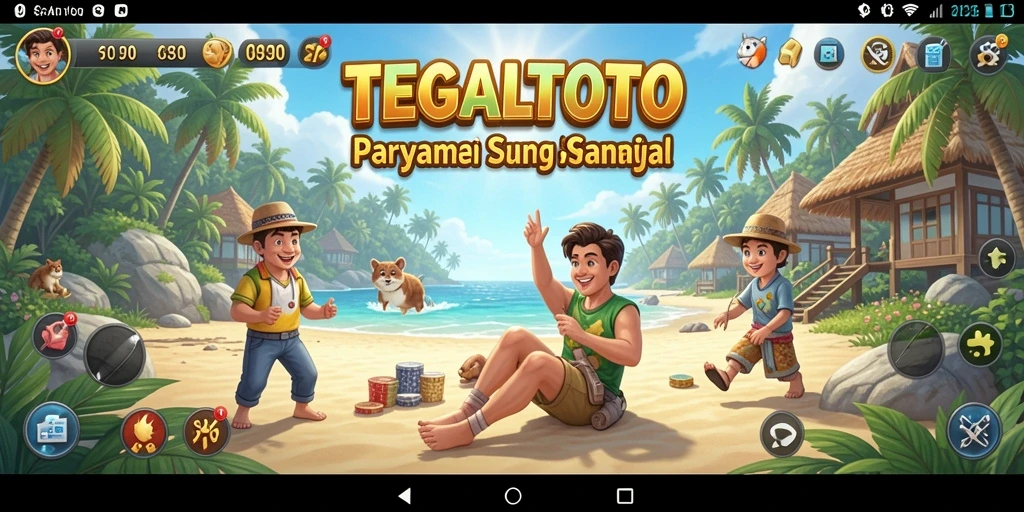 Screenshot utama TEGALTOTO menampilkan gameplay yang seru dan interaktif.