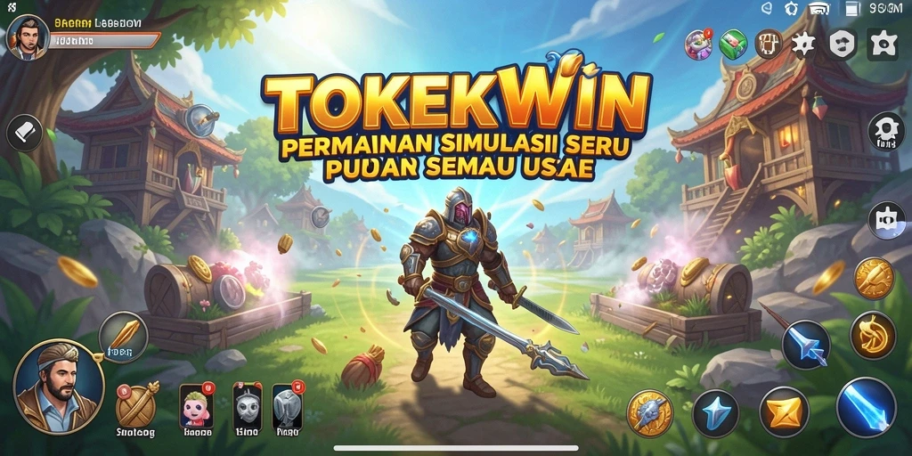 Gameplay <strong>TOKEKWIN</strong> yang menarik dan menantang dalam dunia simulasi.