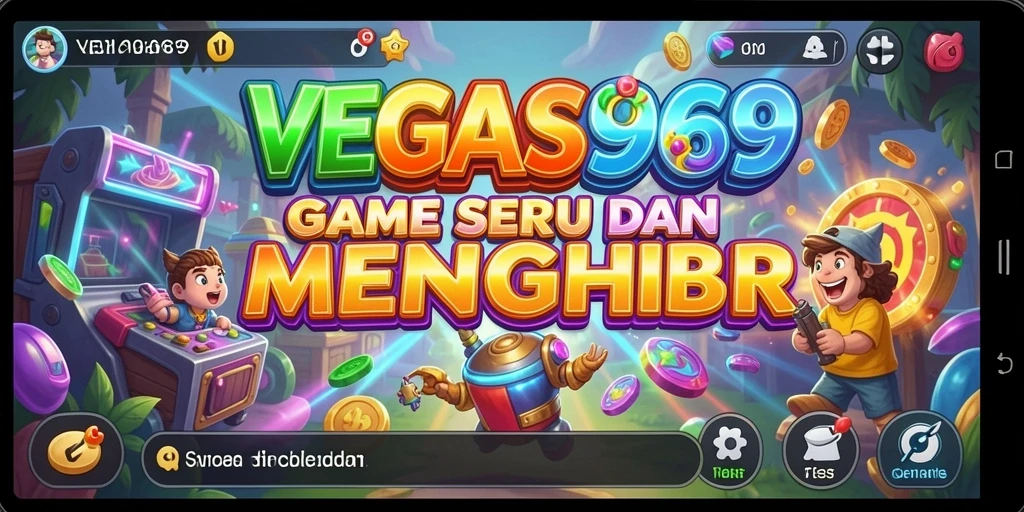 Tangkapan layar utama dari gameplay seru di VEGAS969.