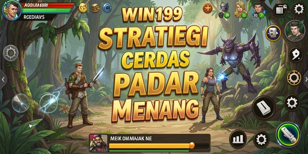 Gameplay taktis dan pertempuran strategis di WIN199.